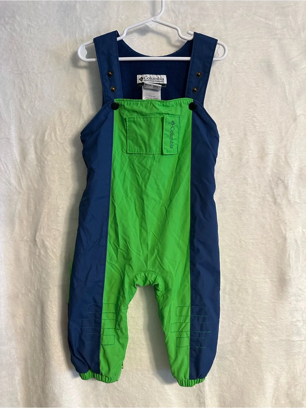 Columbia Green & Navy Toddler 18m 2-Piece Snow Suit